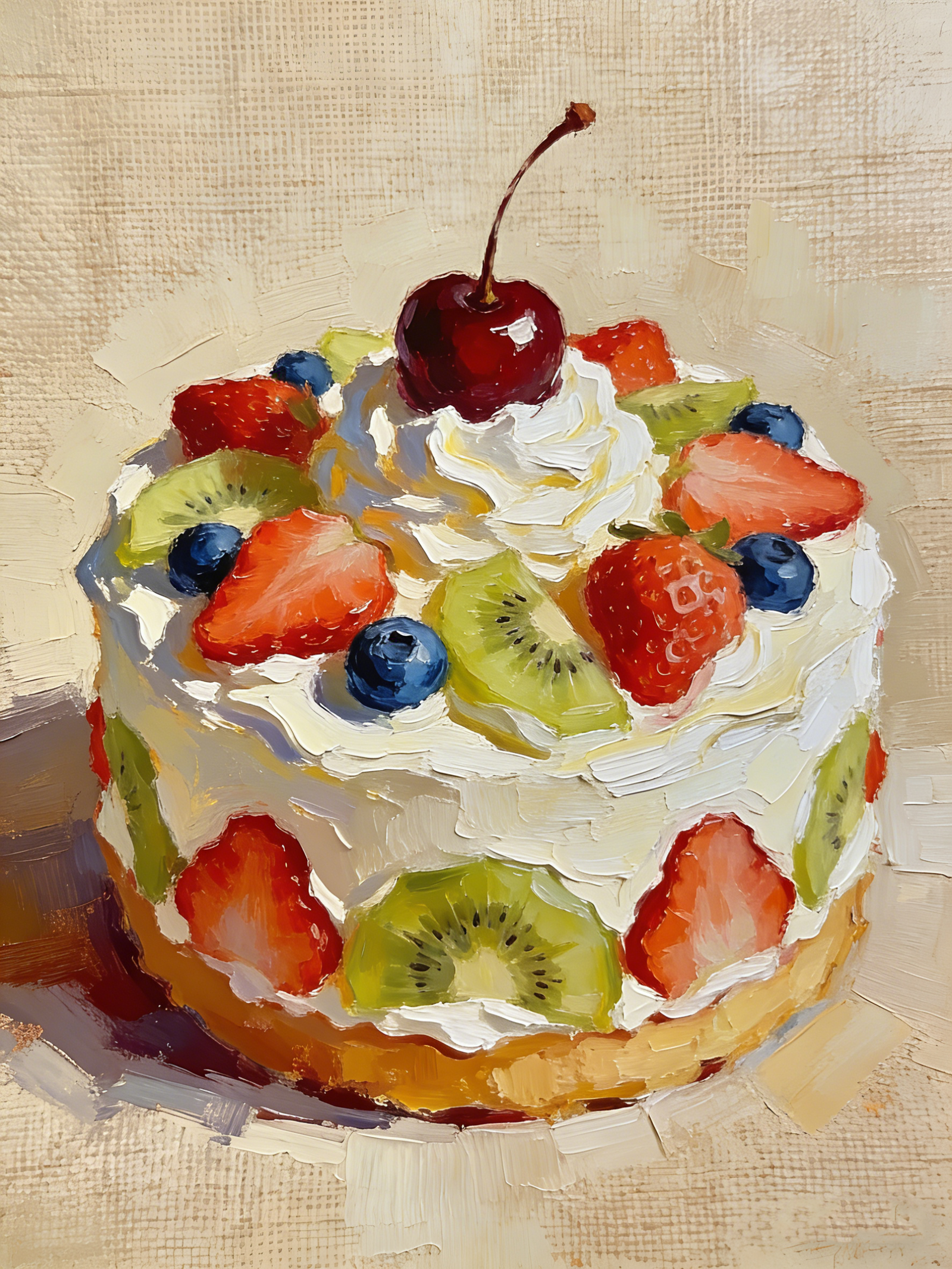 将照片做成动漫图片 (1) Cake canvas - Image 1