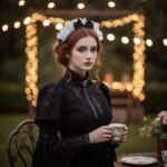 Black Women Girls for Lolita Headband Lace Bow Hair Band Maid Anime Cosplay Headwear Ribbon Bowknot Women's Fashion Headbands Cute Hair Band Party Hair Accessories - Image 4