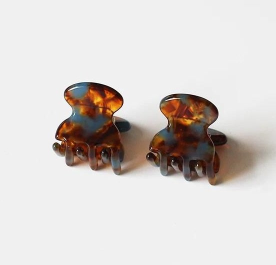 O1CN01p12ZK41xKF9ryrKyV_!!0-item_pic.jpg__爱奇艺 Acetic acid gripper, small size, mini bang clip, forehead, Japanese and Korean style, high-end feel, broken hair clip, headwear - Image 1